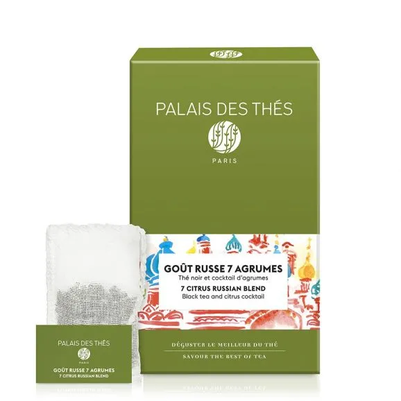 Palais des Thés 7 Citrus Russian Blend sort te 100 g øko