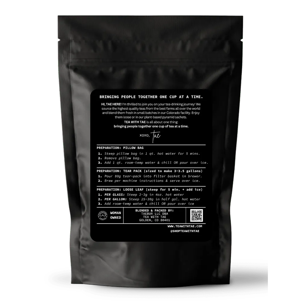 Tea with Tae Mango No. 5 sort iste 10 breve mango