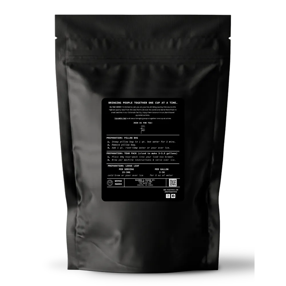 Tea with Tae Tae's Classic Black iste 10 breve kraftig