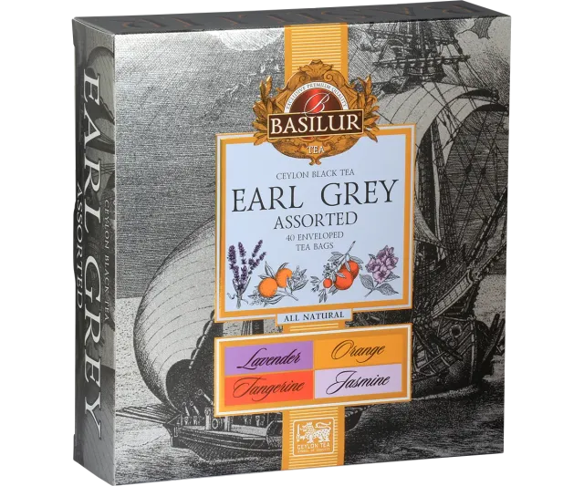 Basilur Earl Grey Collection 4 smage 40 breve