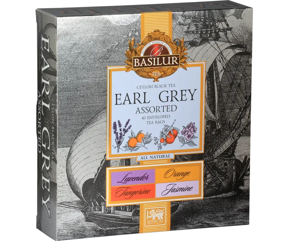 Basilur Earl Grey Collection 4 smage 40 breve