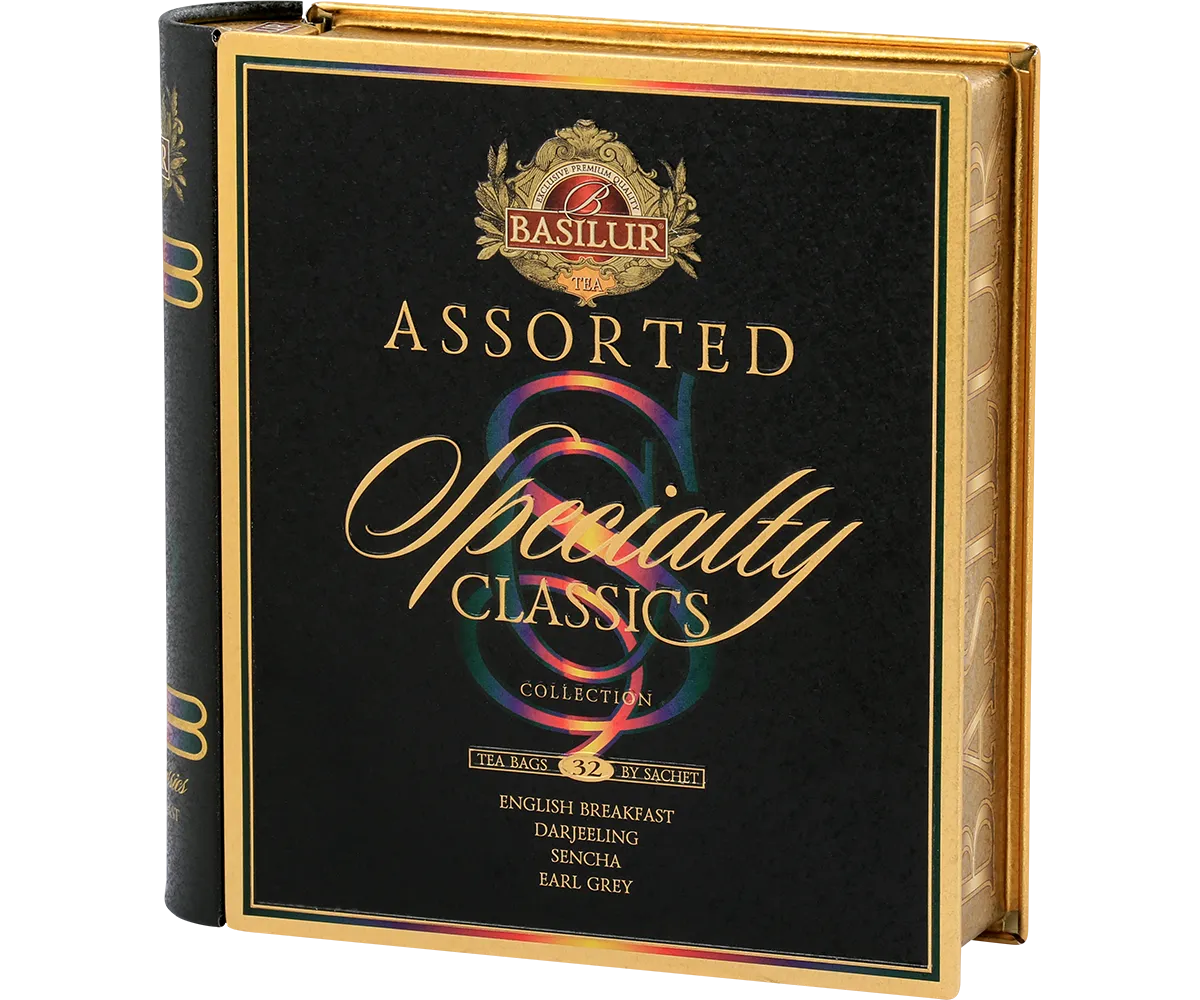 Basilur Specialty Classics Tea Book te 32 stk assorteret