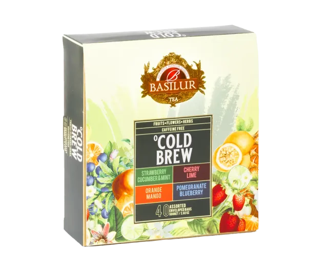 Basilur Cold Brew kold te 40 breve frugt
