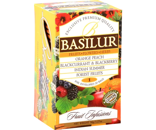 Basilur Fruit Infusions Vol. I frugtte 25 breve
