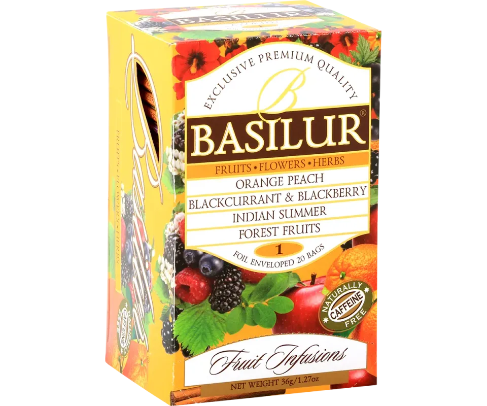 Basilur Fruit Infusions Vol. I frugtte 25 breve