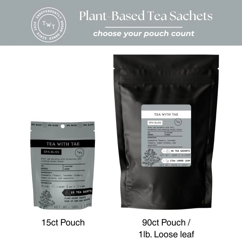 Tea with Tae Spa Bliss urtete 30 breve koffeinfri