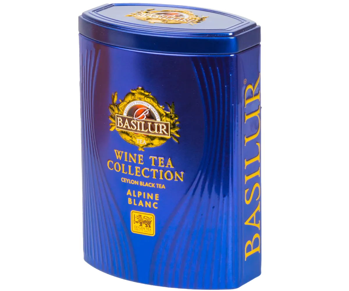 Basilur Wine Tea Alpine Blanc te 75g alkoholfri