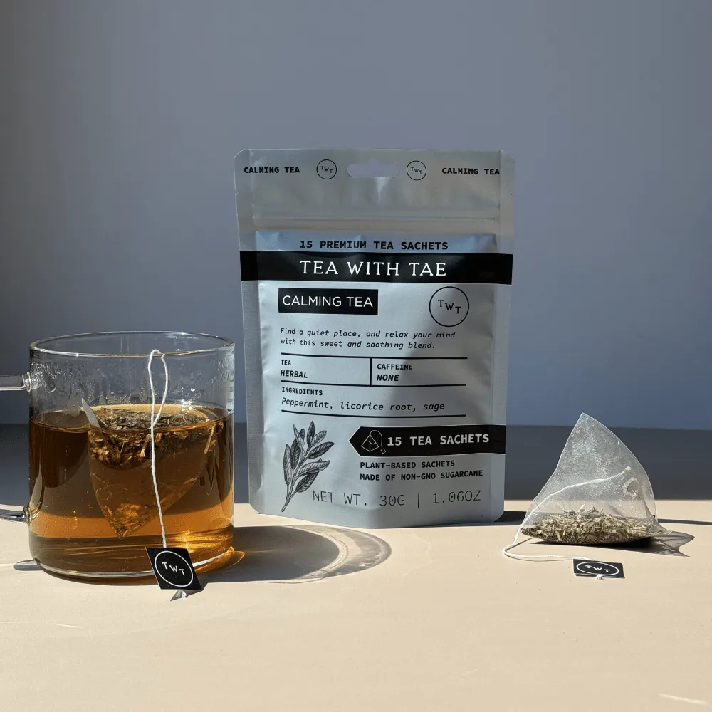 Tea with Tae Calming urtete 15 breve mynte