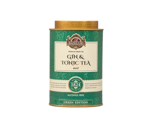 Basilur Gin Tea Green Edition grøn te 75g