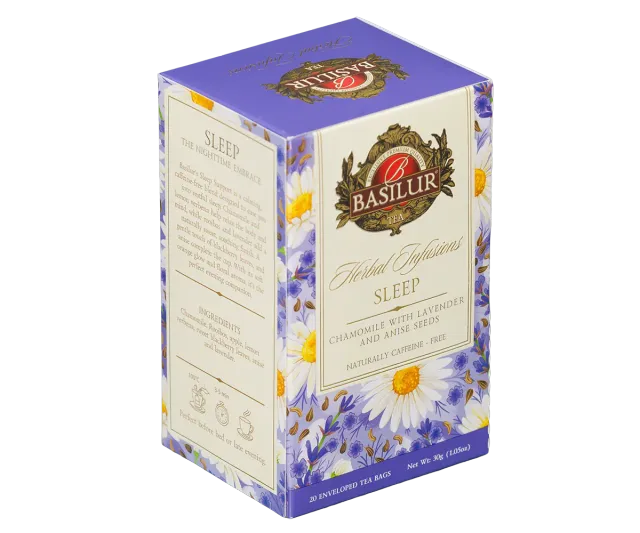 Basilur Herbal Infusions Sleep urtete 20 breve rolig
