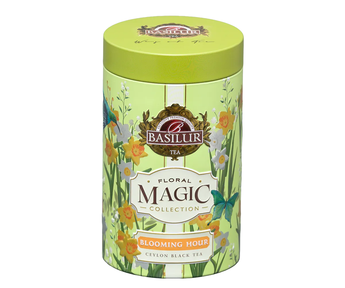Basilur Floral Magic Blooming Hour sort te 75g blomst