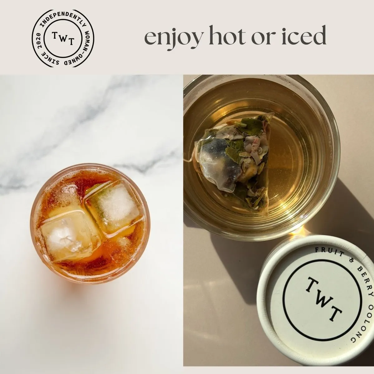 Tea with Tae Fruit & Berry oolong tube 5 breve