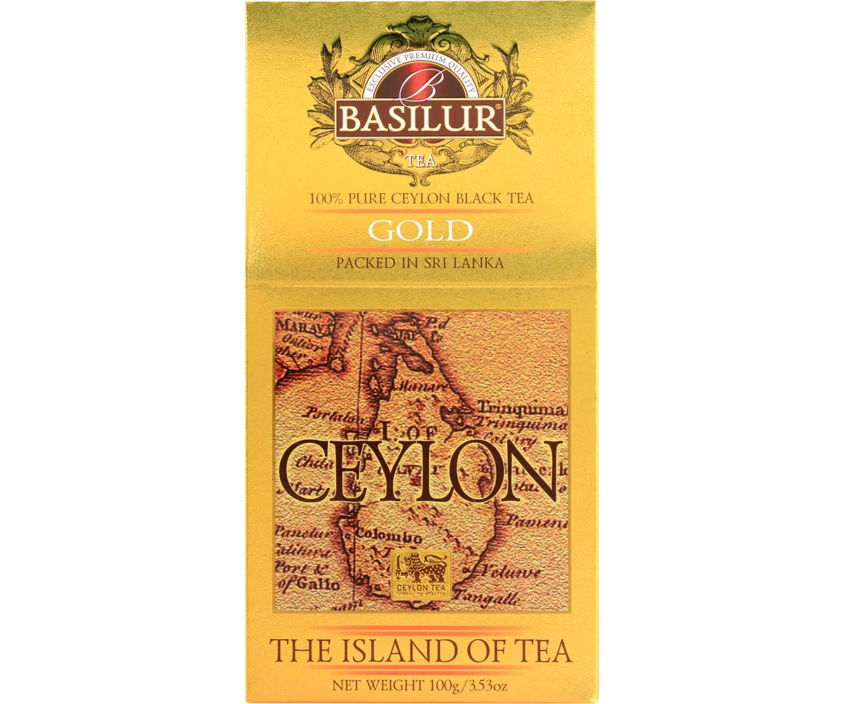 Basilur Island of Tea Gold sort te 100g refill