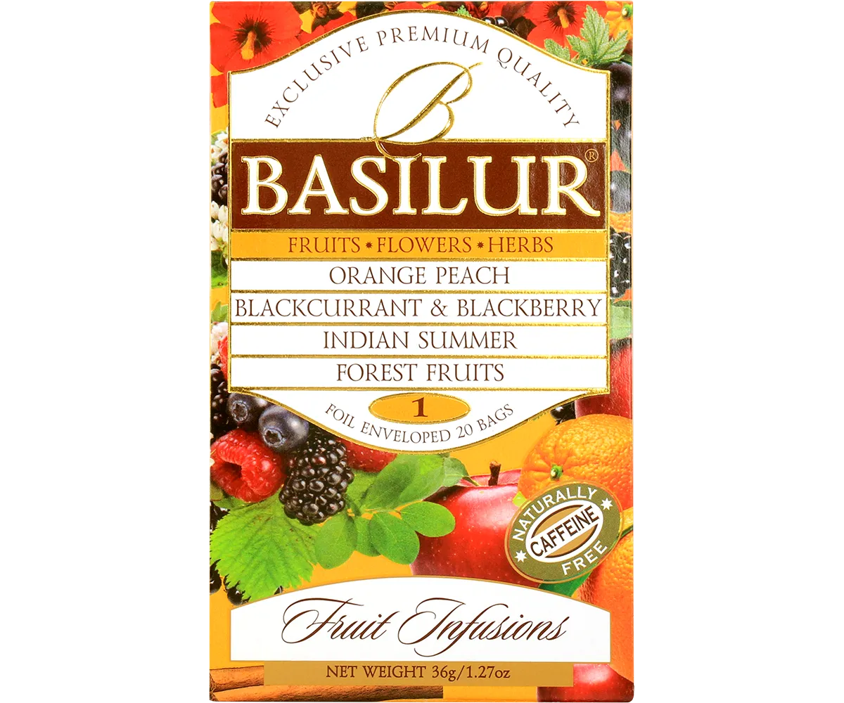 Basilur Fruit Infusions Vol. I frugtte 25 breve