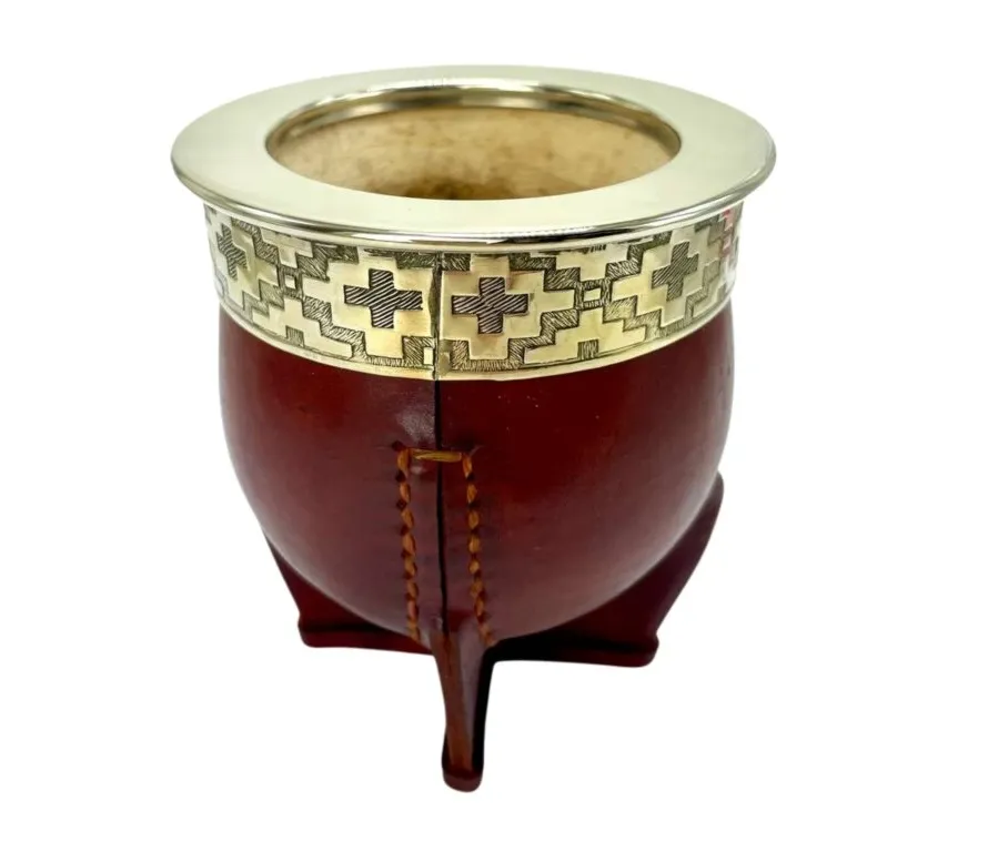 Mate Shop Danmark Imperial matekop kalabas sort ornamenteret