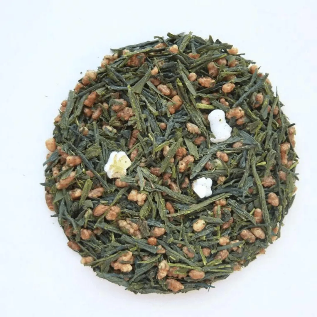 Tea with Tae Genmaicha grøn te pose ristet