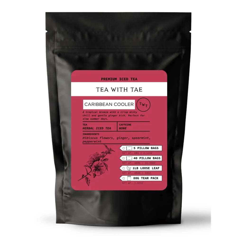 Tea with Tae Classic Black iste løs te 85g kraftig