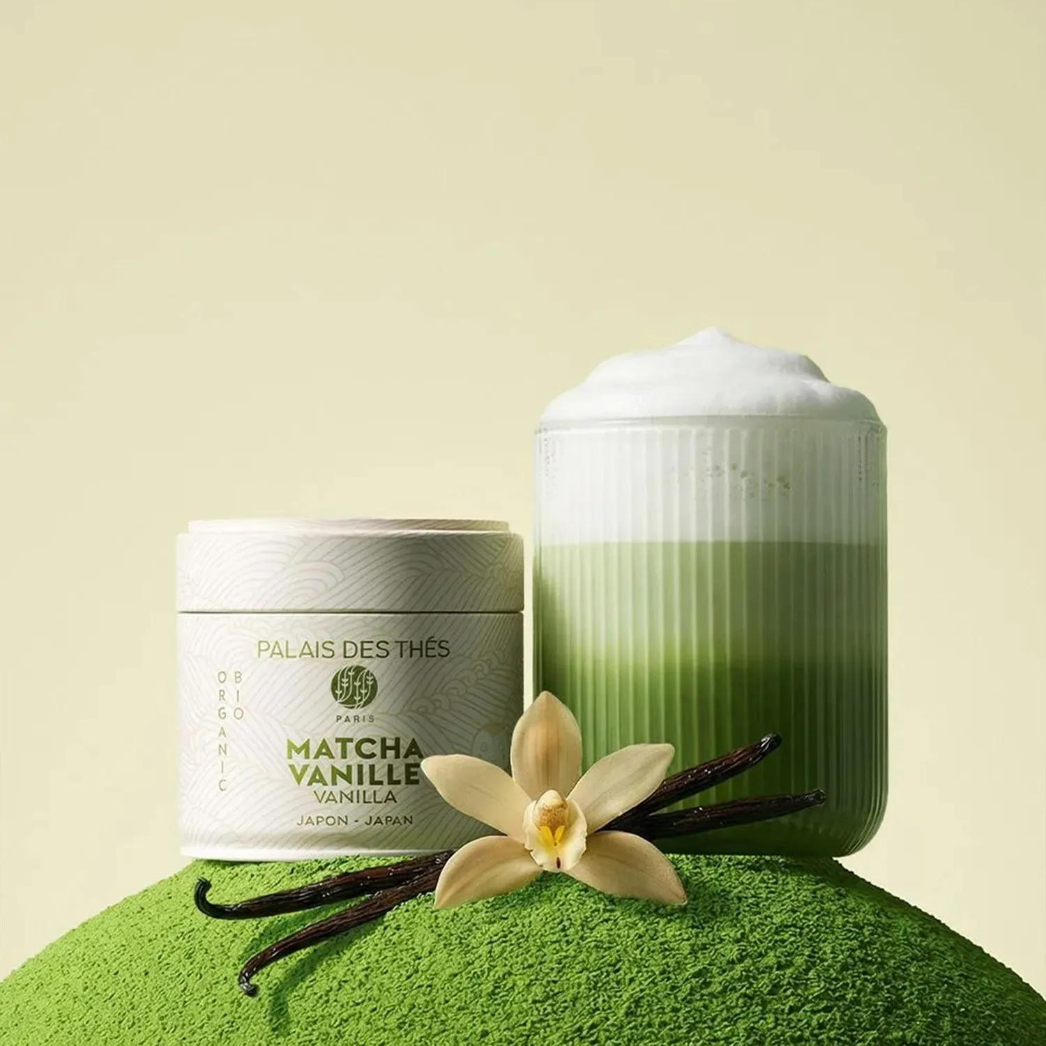 Palais des Thés Matcha Vanilje øko dessertmat