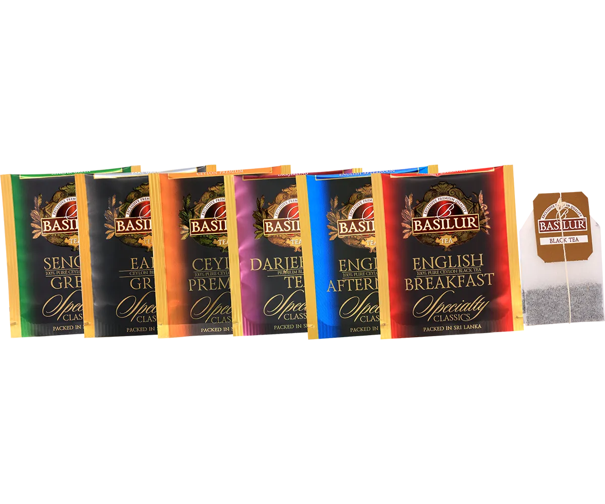 Basilur Specialty Classics assorteret te 60 breve 6 smage