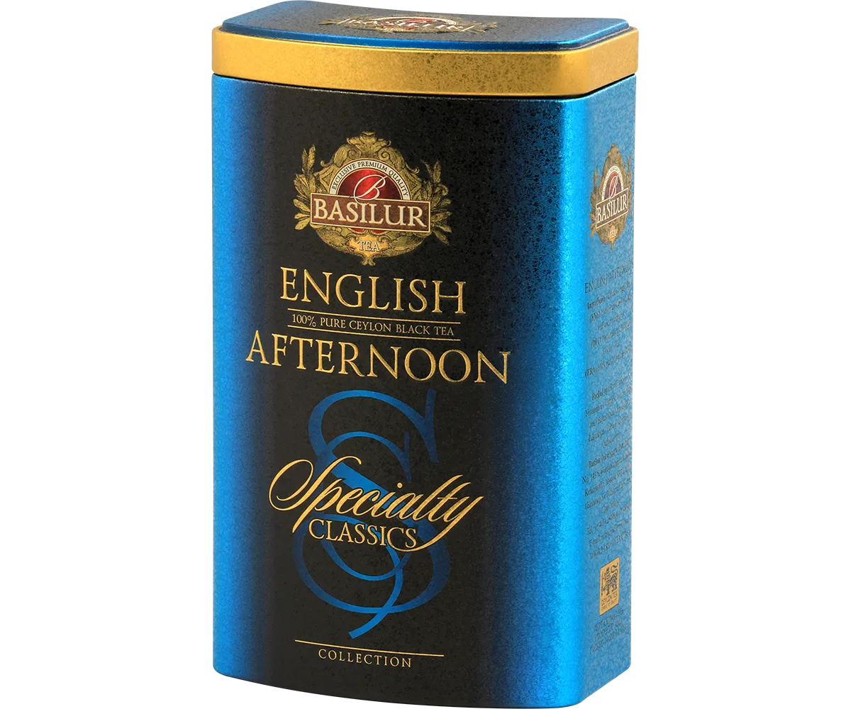 Basilur English Afternoon sort te 100g mild
