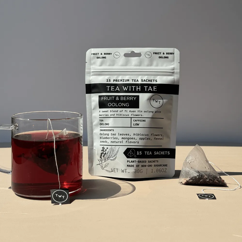 Tea with Tae Fruit Berry Oolong te 15 breve sød frugt