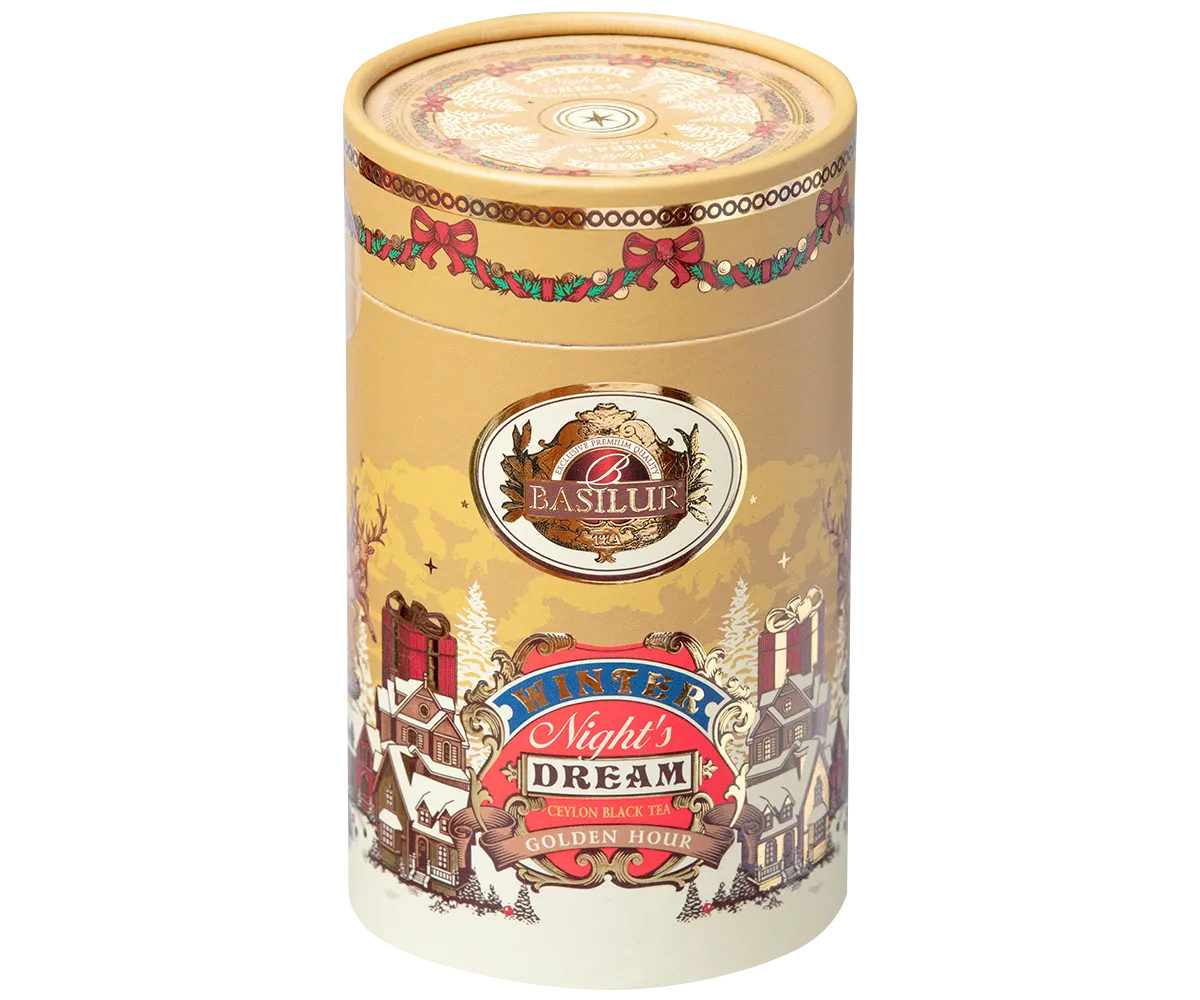 Basilur Winter Night's Dream Golden Hour sort te 75g