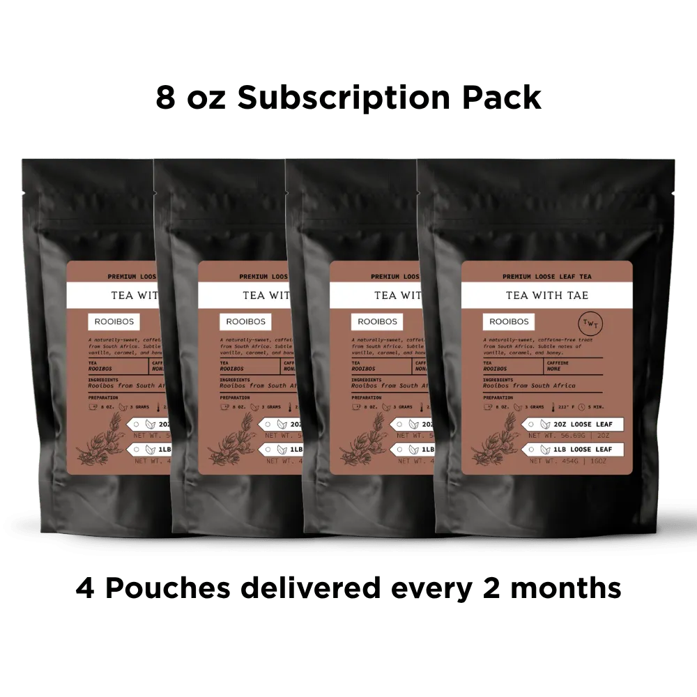 Tea with Tae Rooibos løs te 2 oz koffeinfri