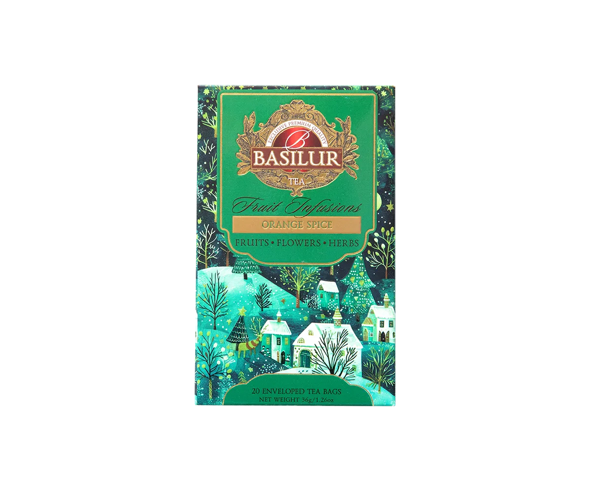 Basilur Fruit Infusions Orange Spice frugtte 20 breve