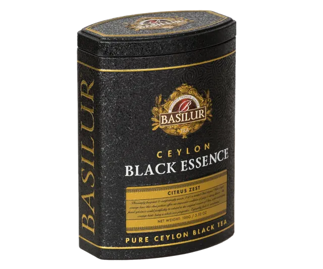 Basilur Black Essence Citrus Zest sort te 100g