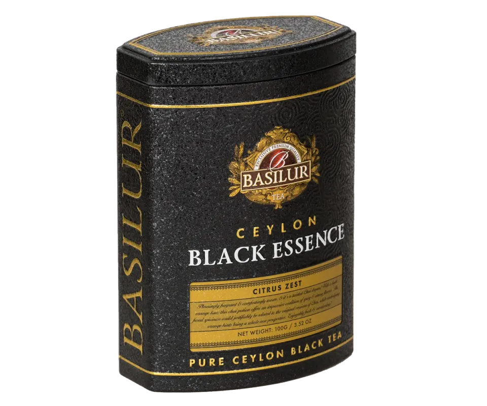 Basilur Black Essence Citrus Zest sort te 100g