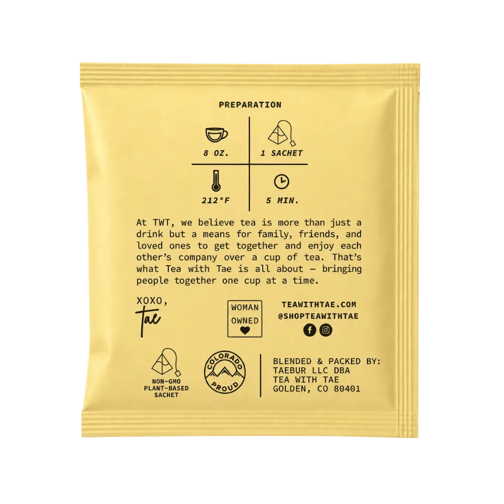 Tea with Tae Chamomile urtete 50 stk kamilleblomst