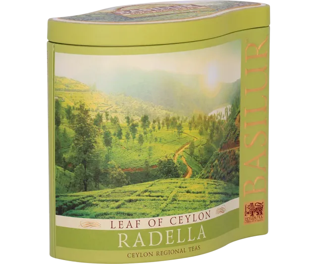 Basilur Leaf of Ceylon Radella grøn te 100g løs frisk
