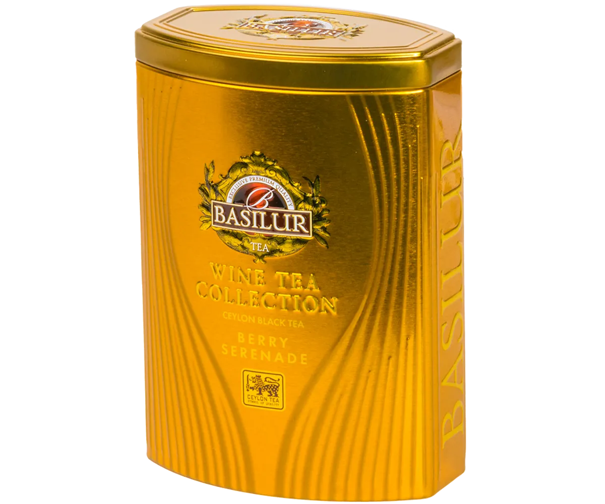 Basilur Wine Tea Berry Serenade sort te 75g bær