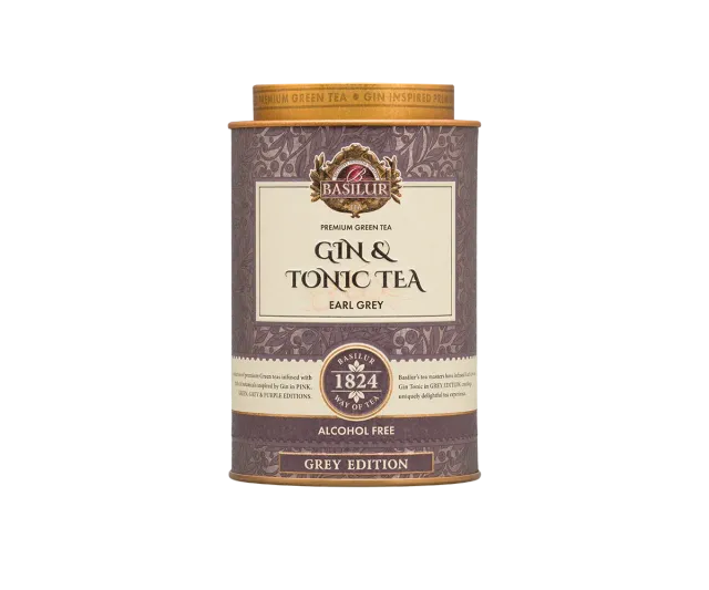 Basilur Gin Tea Grey Edition grøn te 75g alkoholfri