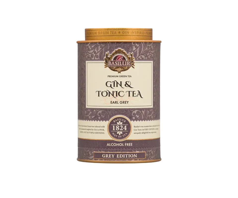 Basilur Gin Tea Grey Edition grøn te 75g alkoholfri