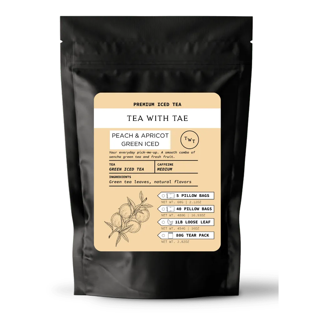 Tea with Tae Classic Black iste løs te 85g kraftig