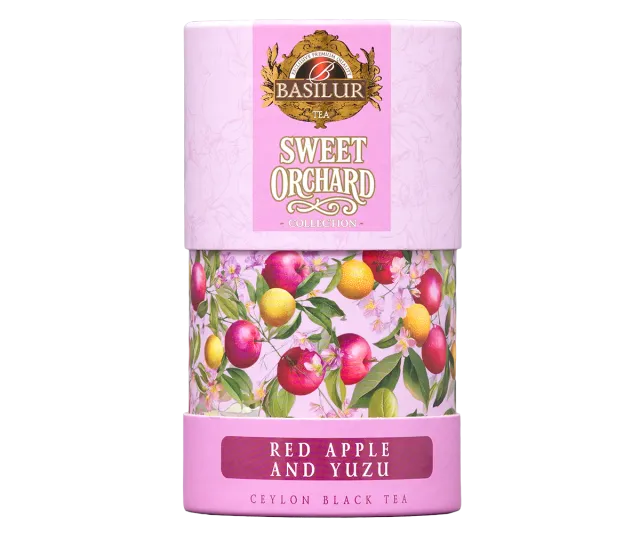 Basilur Sweet Orchard Red Apple Yuzu te 75 g