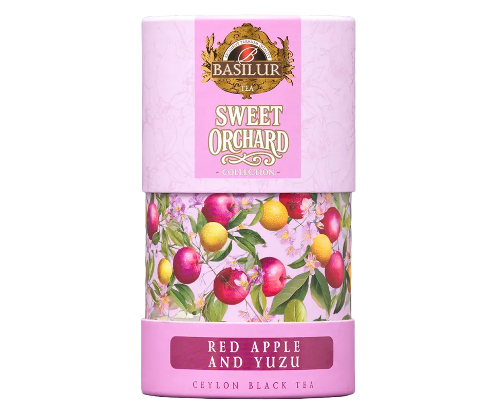 Basilur Sweet Orchard Red Apple Yuzu te 75 g