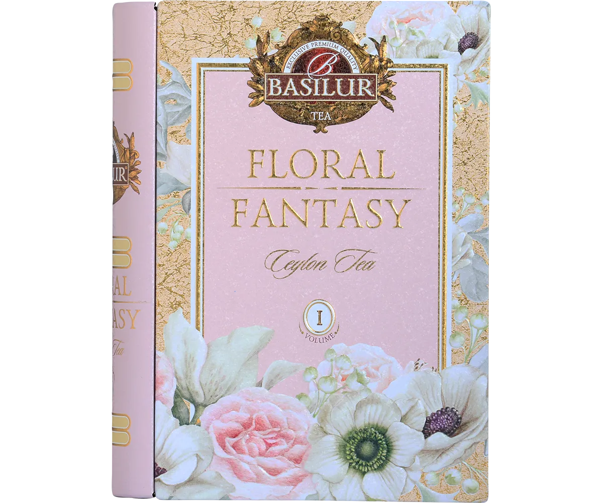 Basilur Floral Fantasy Vol I grøn te 100g løs blomst
