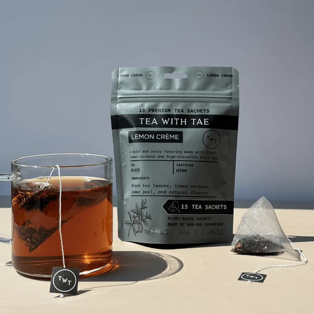Tea with Tae Lemon Crème te 15 breve citrus