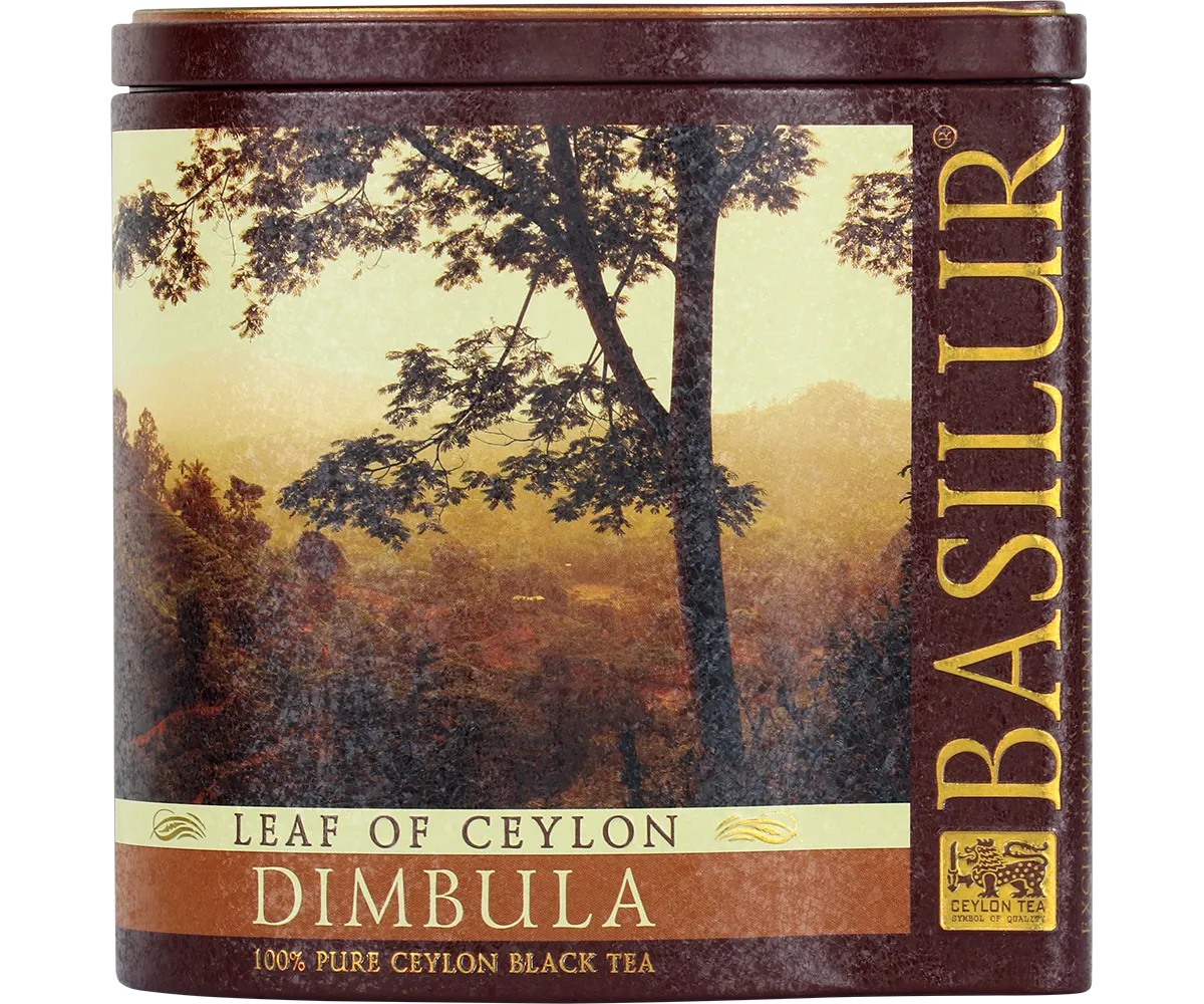 Basilur Leaf of Ceylon Dimbula sort te 100g løs te