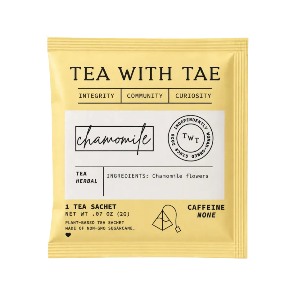 Tea with Tae Chamomile urtete 50 stk kamilleblomst