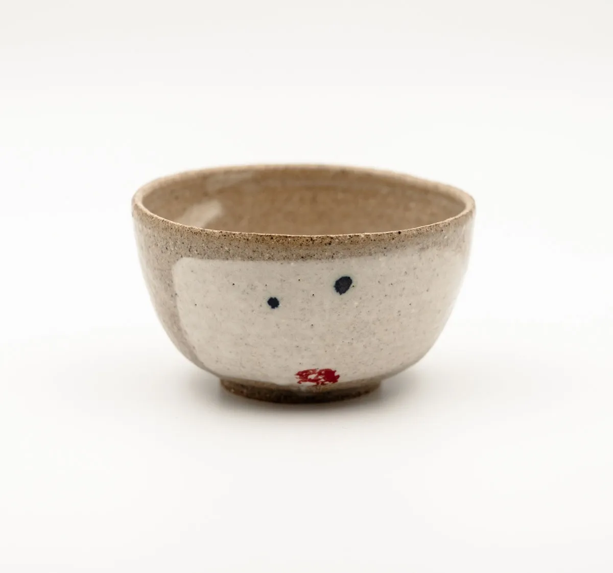 Tyst Te Chawan matcha skål hvid stentøj