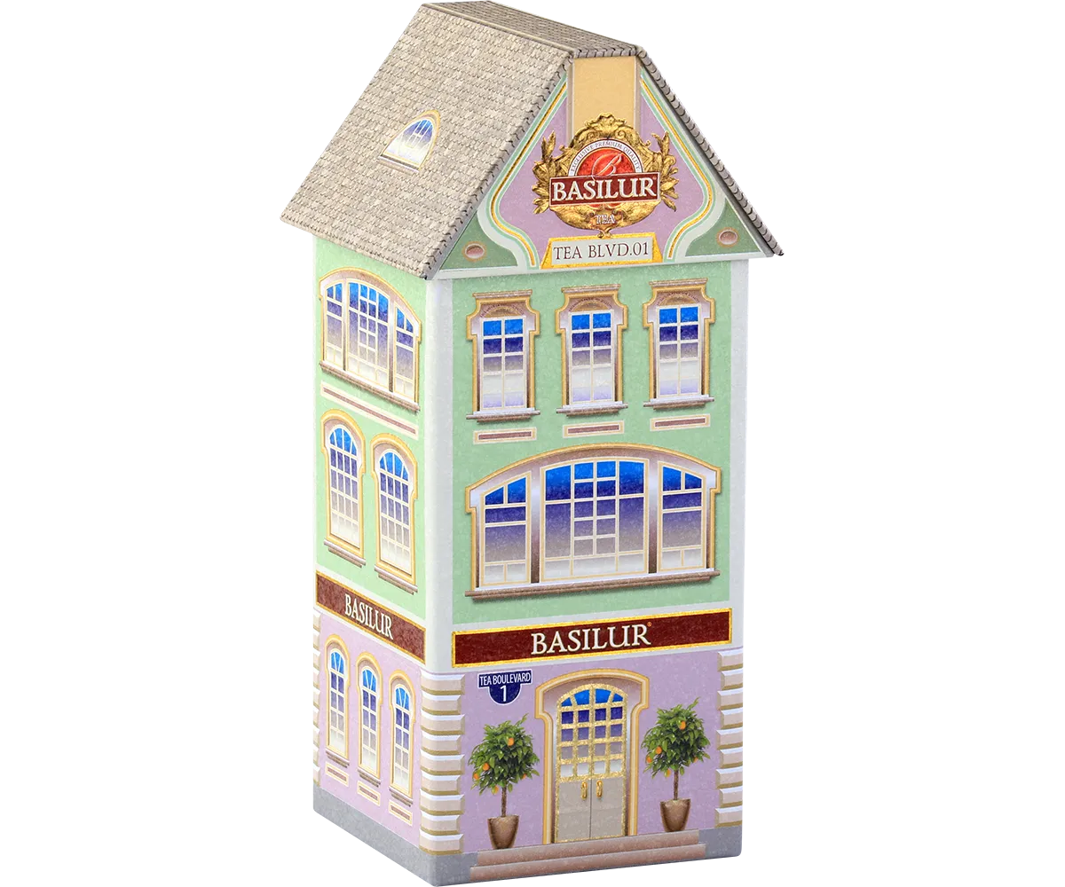 Basilur Tea Boulevard 1 grøn te 75g gaveæske