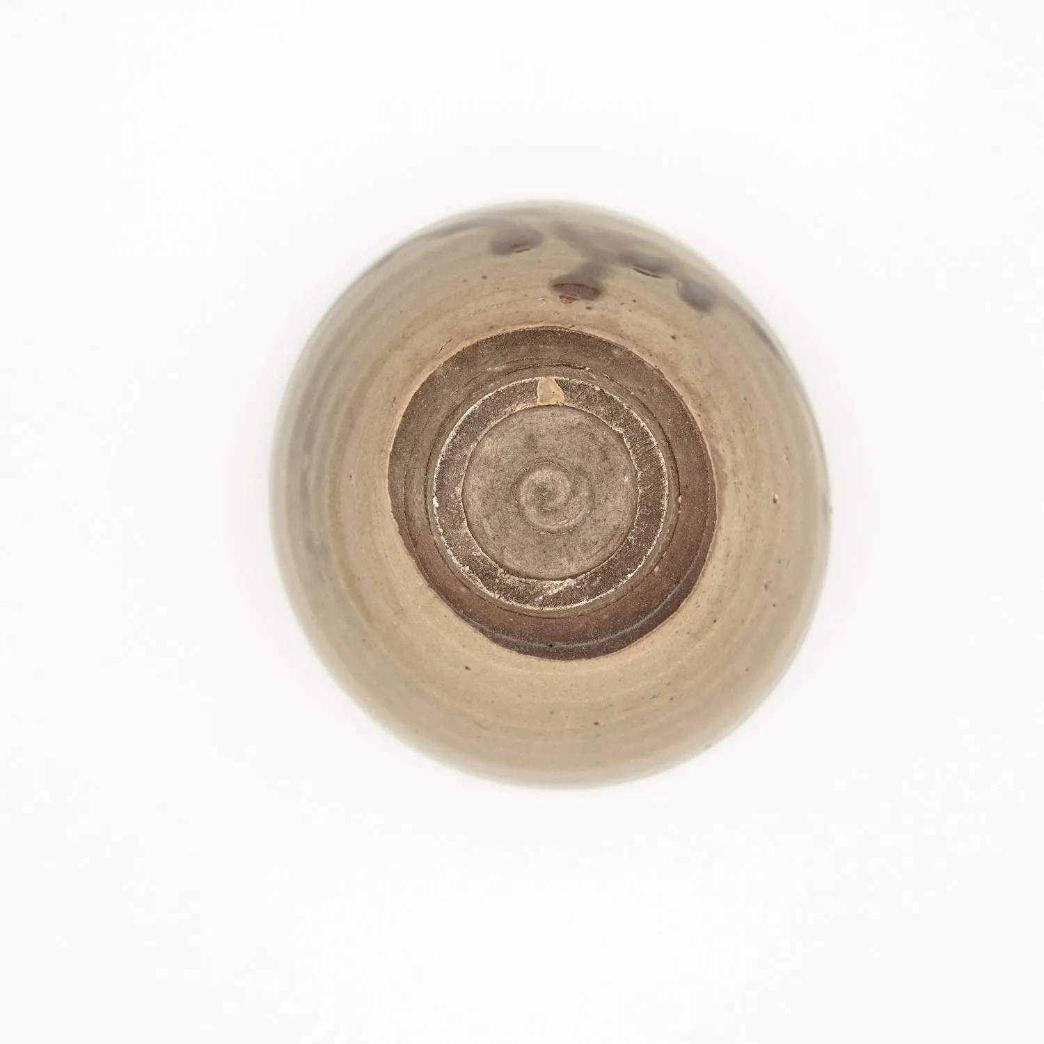 Tyst Te Chawan vintage matcha skål kobberrød