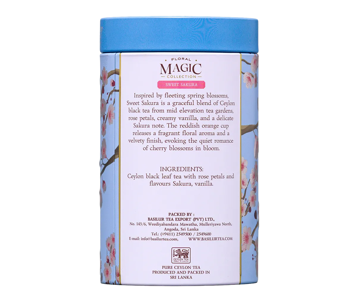 Basilur Floral Magic Sweet Sakura sort te 75 g rose