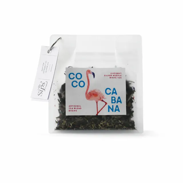 By SIPS Coco Cabana hvid te kokos og sencha