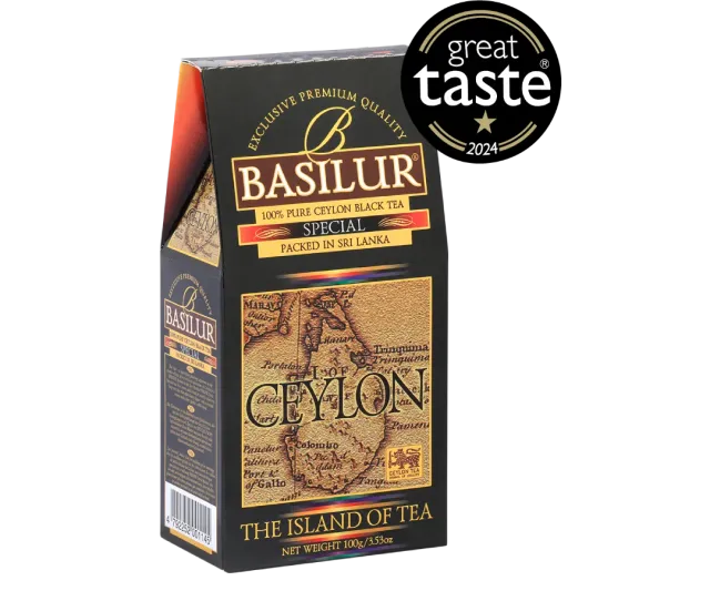 Basilur The Island of Tea Special sort løs te 100 g blomstret