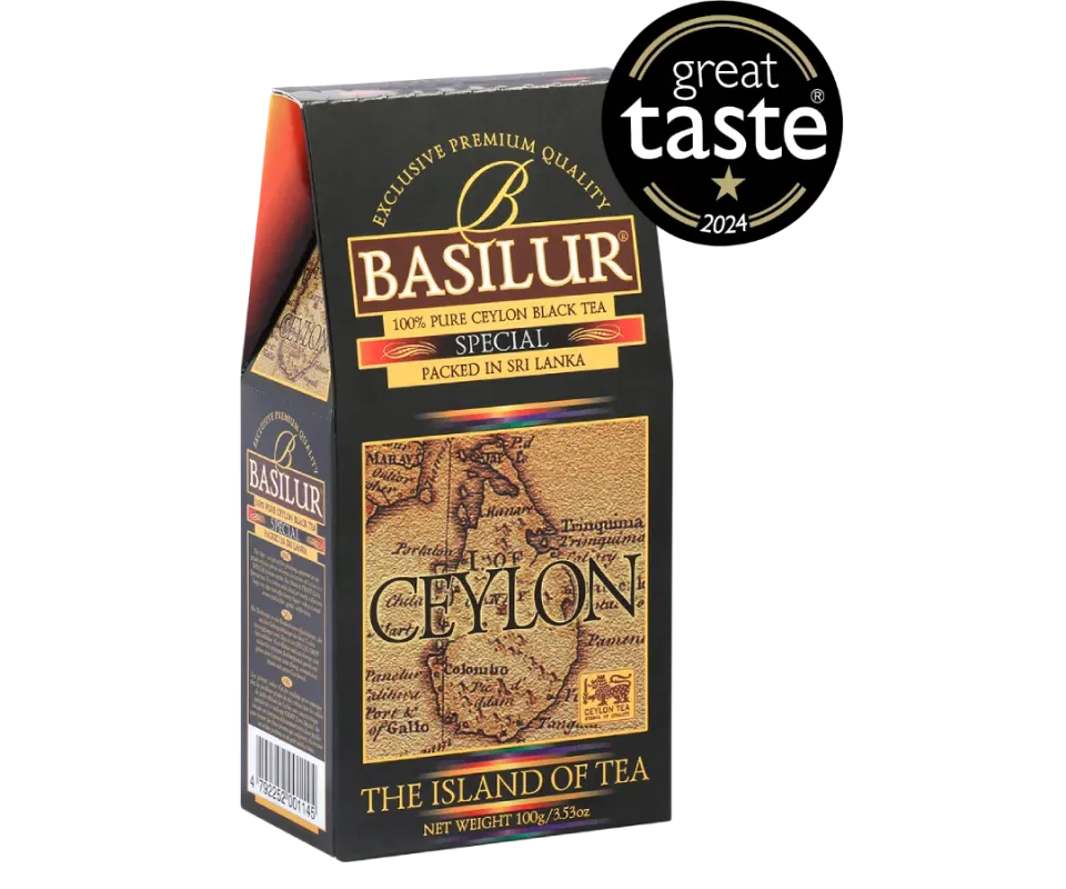 Basilur The Island of Tea Special sort løs te 100 g blomstret