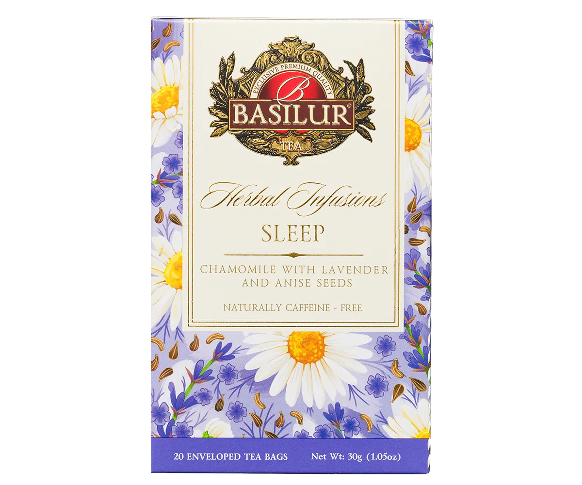 Basilur Herbal Infusions Sleep urtete 20 breve rolig